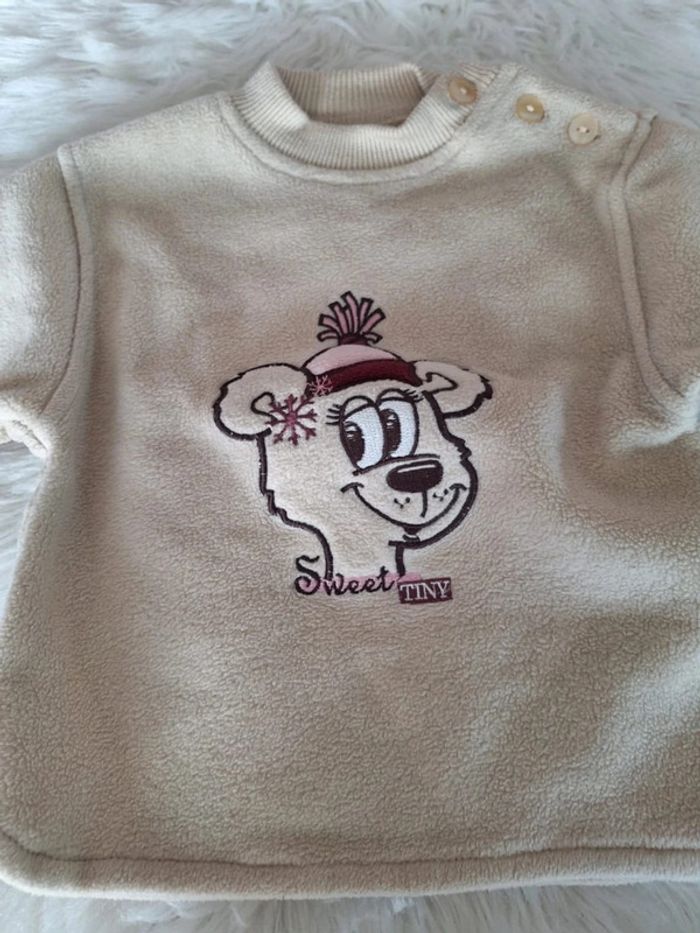 Pull hiver fille 74cm - photo numéro 2