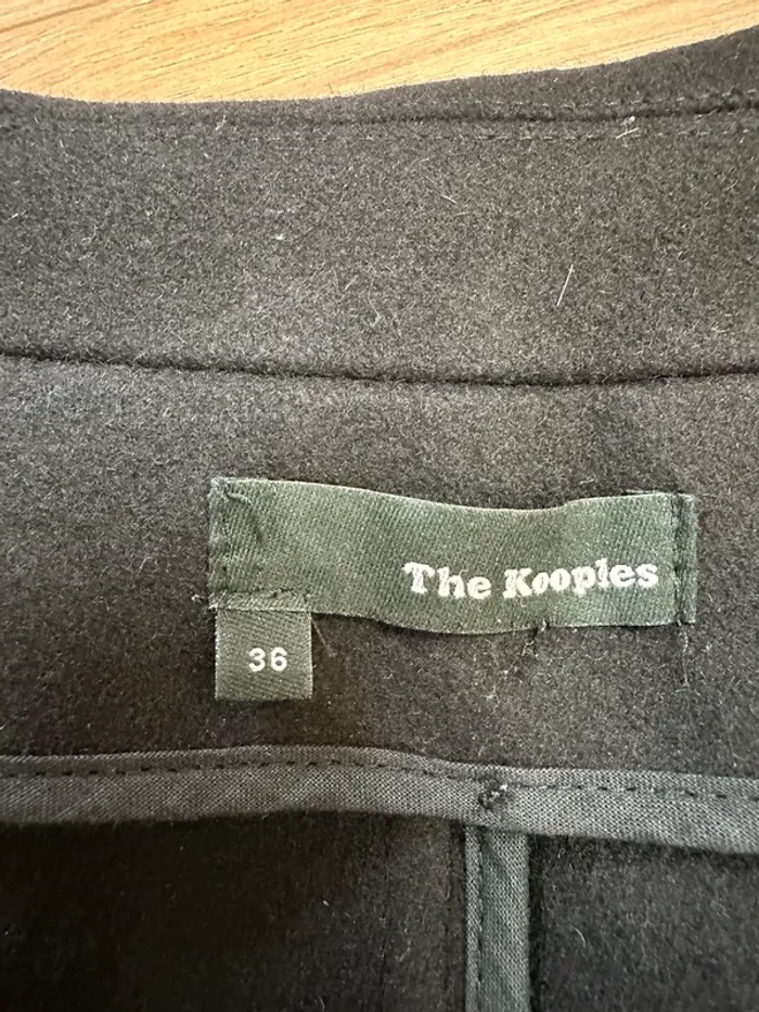 Manteau The Kooples noir taille 36 - photo numéro 3