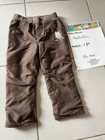 Pantalon garçon 24 mois