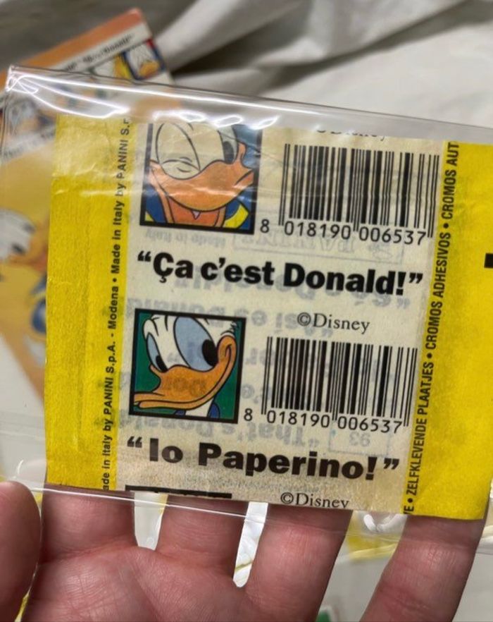 Kit panini stickers That’s Donald vintage - photo numéro 3