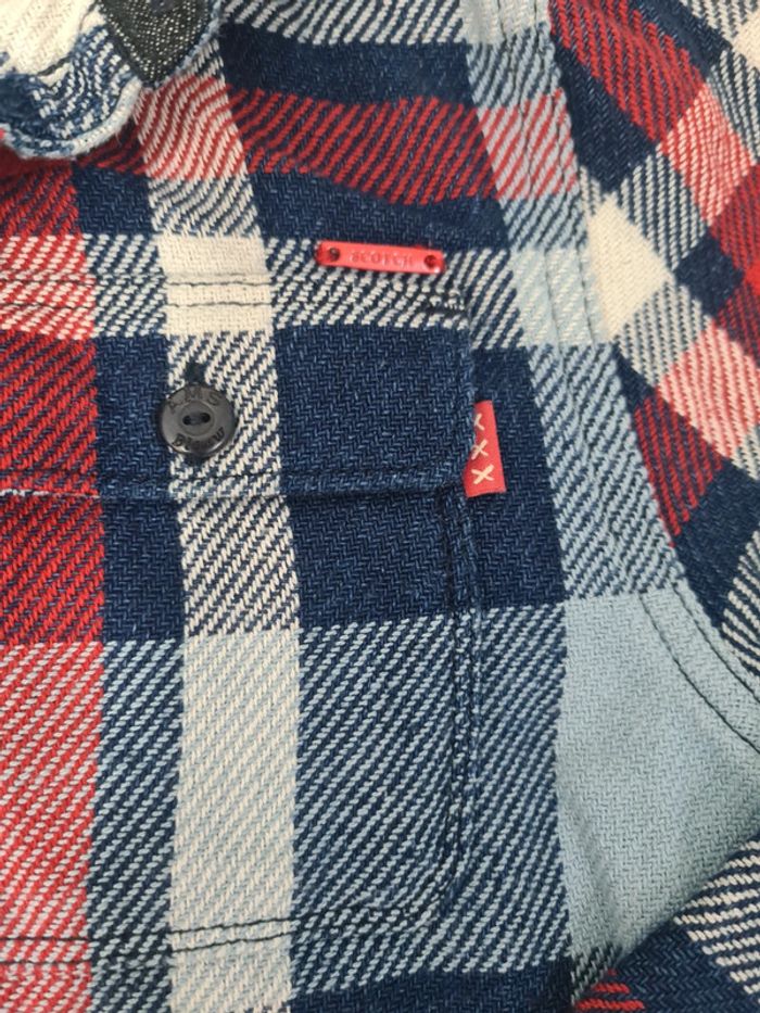 Jolie chemise  hiver Scotch&Soda garçon 8 ans - photo numéro 2