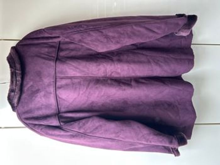 Veste mauve Bleu bonheur - Taille 56 - photo numéro 3