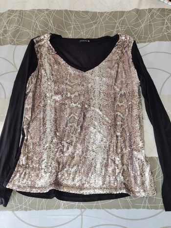 Pull manches transparente