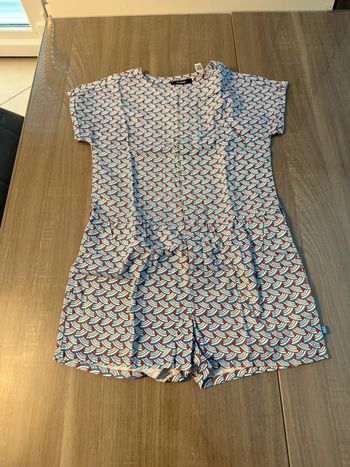 Combi short okaidi taille 8 ans
