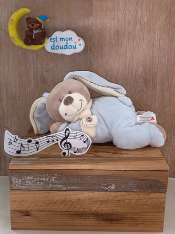 Doudou lapin cuddle musical 🎶 nicotoy