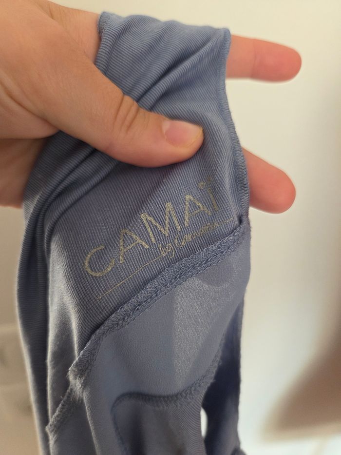 Débardeur bleu - taille 36 - Camaïeu - photo numéro 4