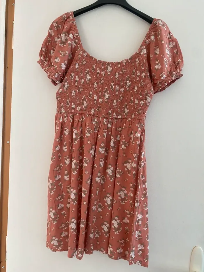 Robe d’été fleurie Holister en M - photo numéro 8