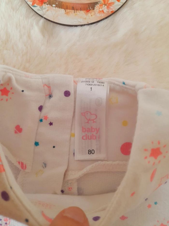 Robe manches longues mi saison 18 mois Baby Club C&A - photo numéro 3