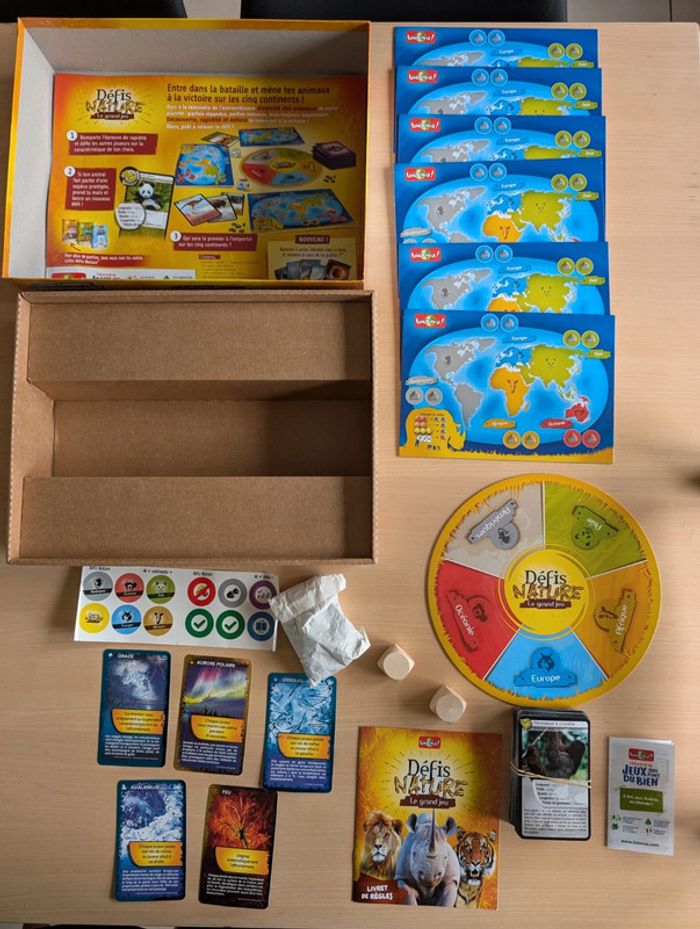 Jeu défis nature le grand jeu neuf - photo numéro 2