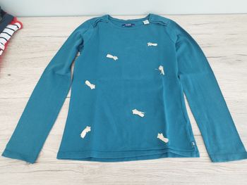 Tee-shirt manches longues fille 8 ans