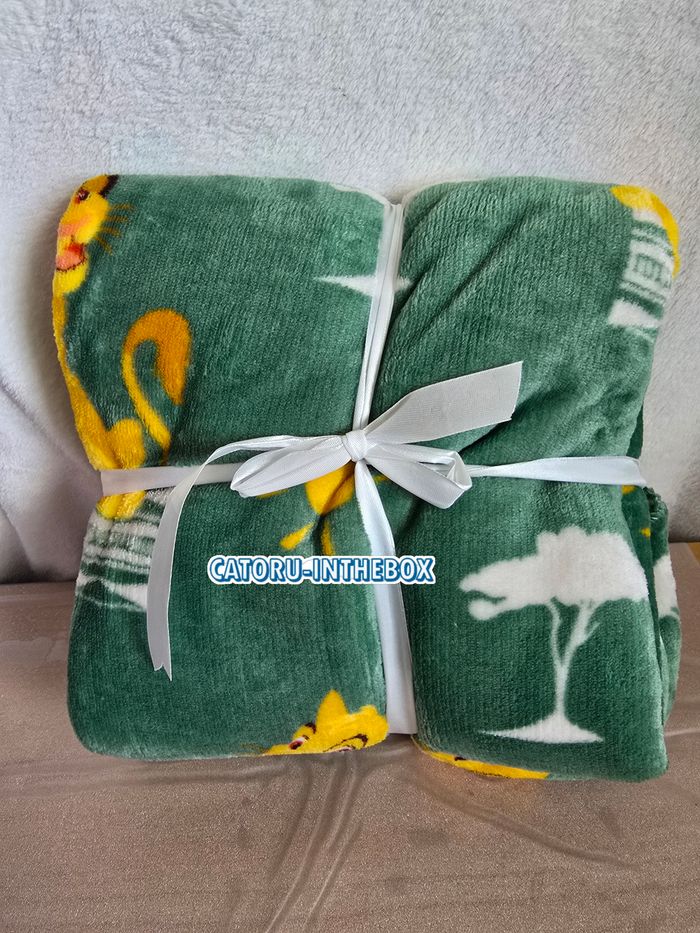 Plaid / Throw Disney Le Roi Lion Simba The Lion King | 75x100cm - photo numéro 3