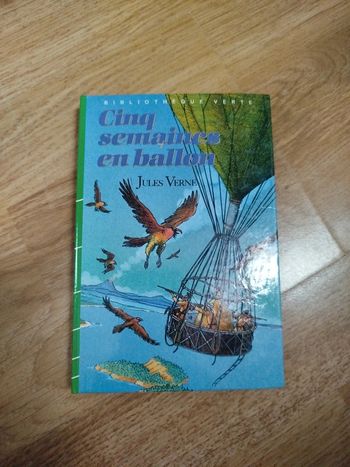Cinq semaines en ballon jules verne