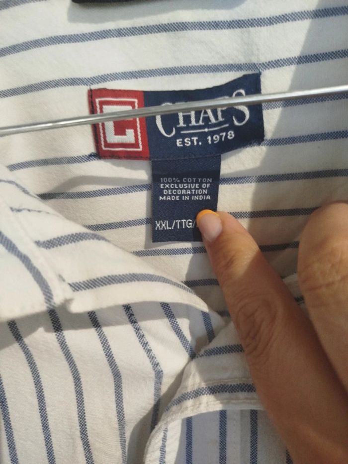 Chemise homme chaps xxl - photo numéro 4