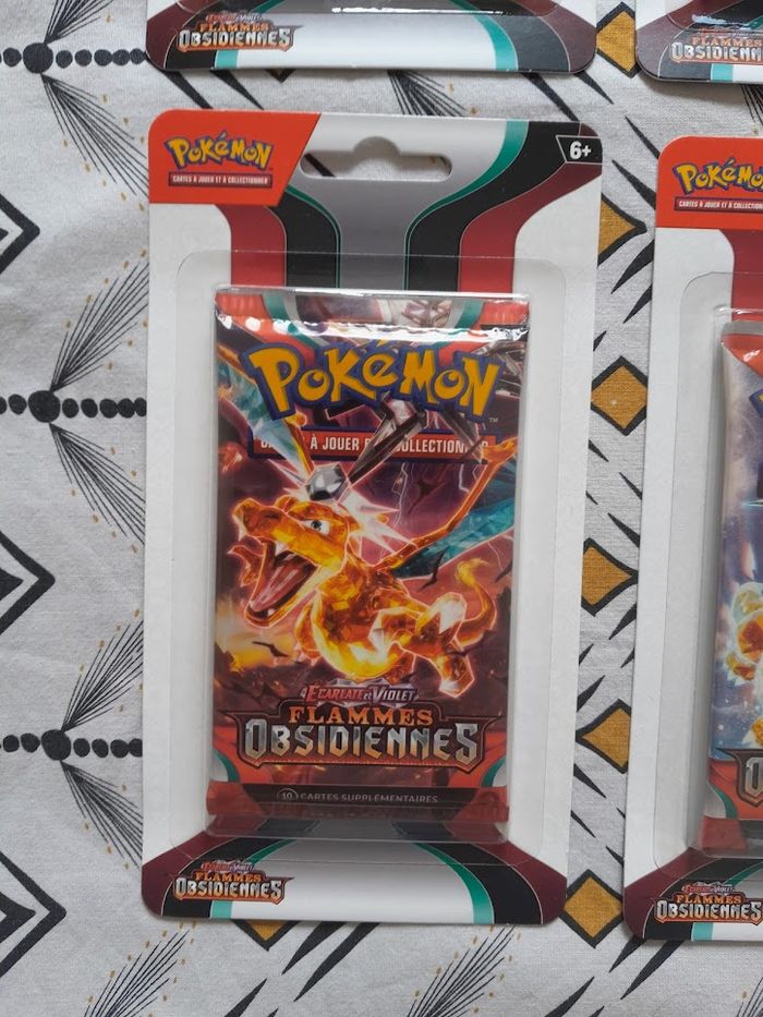 Pokémon Artset Booster EV03 | Flammes Obsidiennes - Neuf Scellé [FR] - photo numéro 5