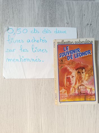 Livre collection Colombine