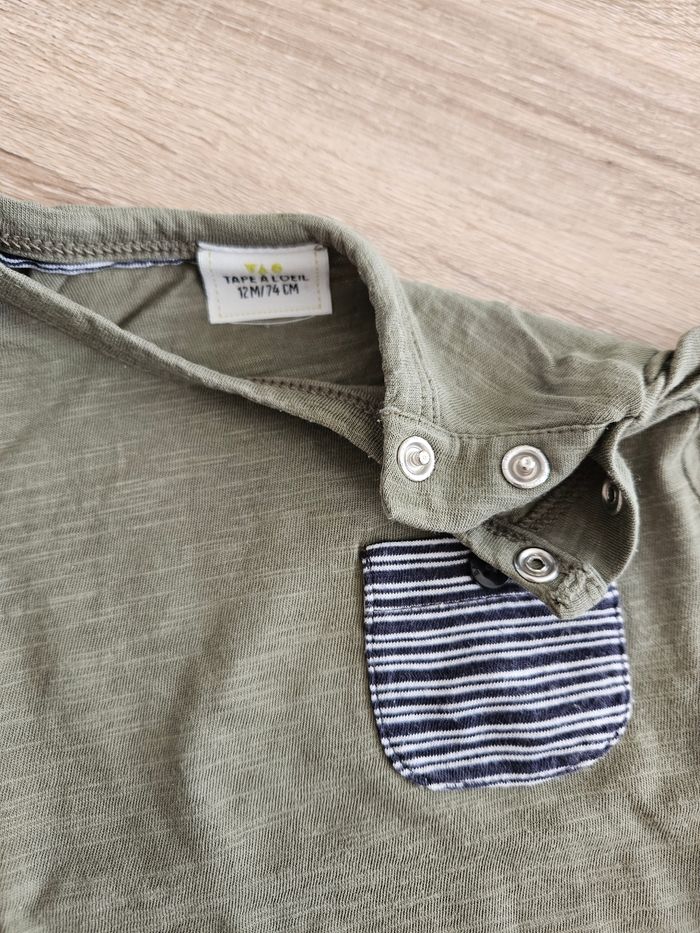 T-shirt manches longues Tape à l'œil 12 mois - photo numéro 2