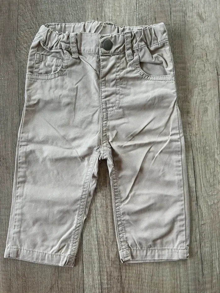 Pantalon beige 12 mois