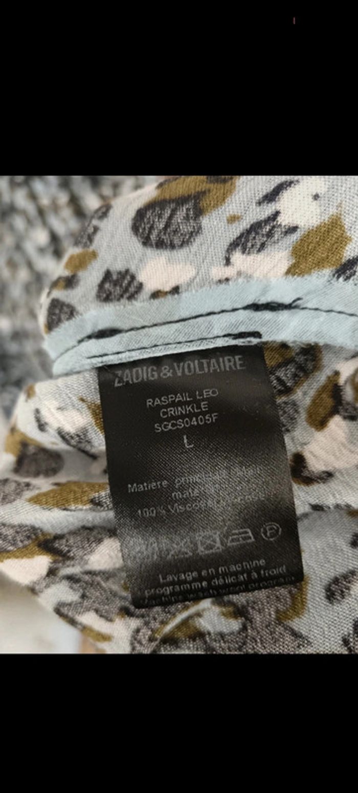 Zadig et Voltaire | Robe léopard Raspail | t. L - photo numéro 9