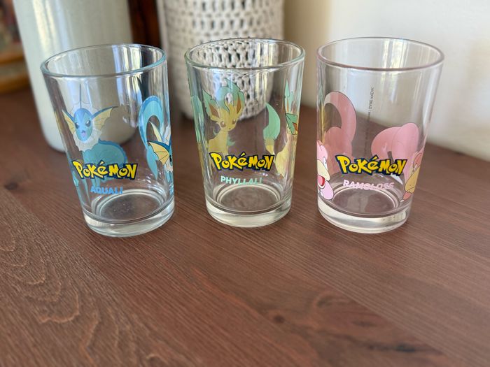 3 verres Pokémon - Amora - photo numéro 2