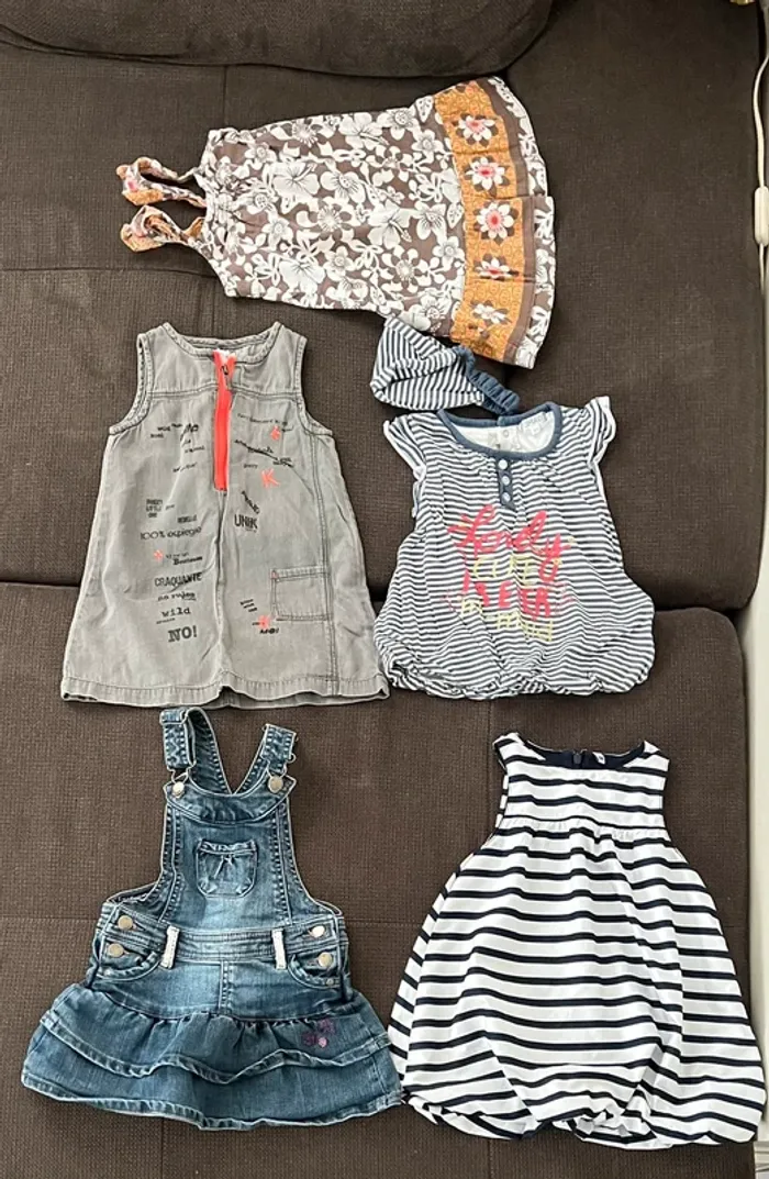 Lot de vêtements été fille 18 mois - photo numéro 2