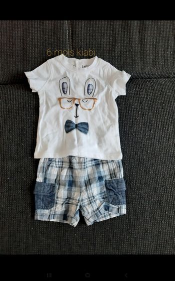 Ensemble bébé tee-shirt et short