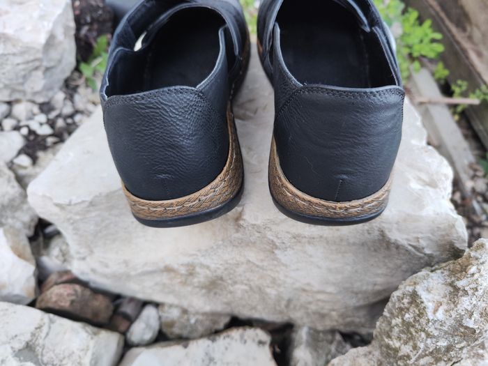 🎁Ballerines femme noires confort a scrath T.38 Comme neuf - photo numéro 8