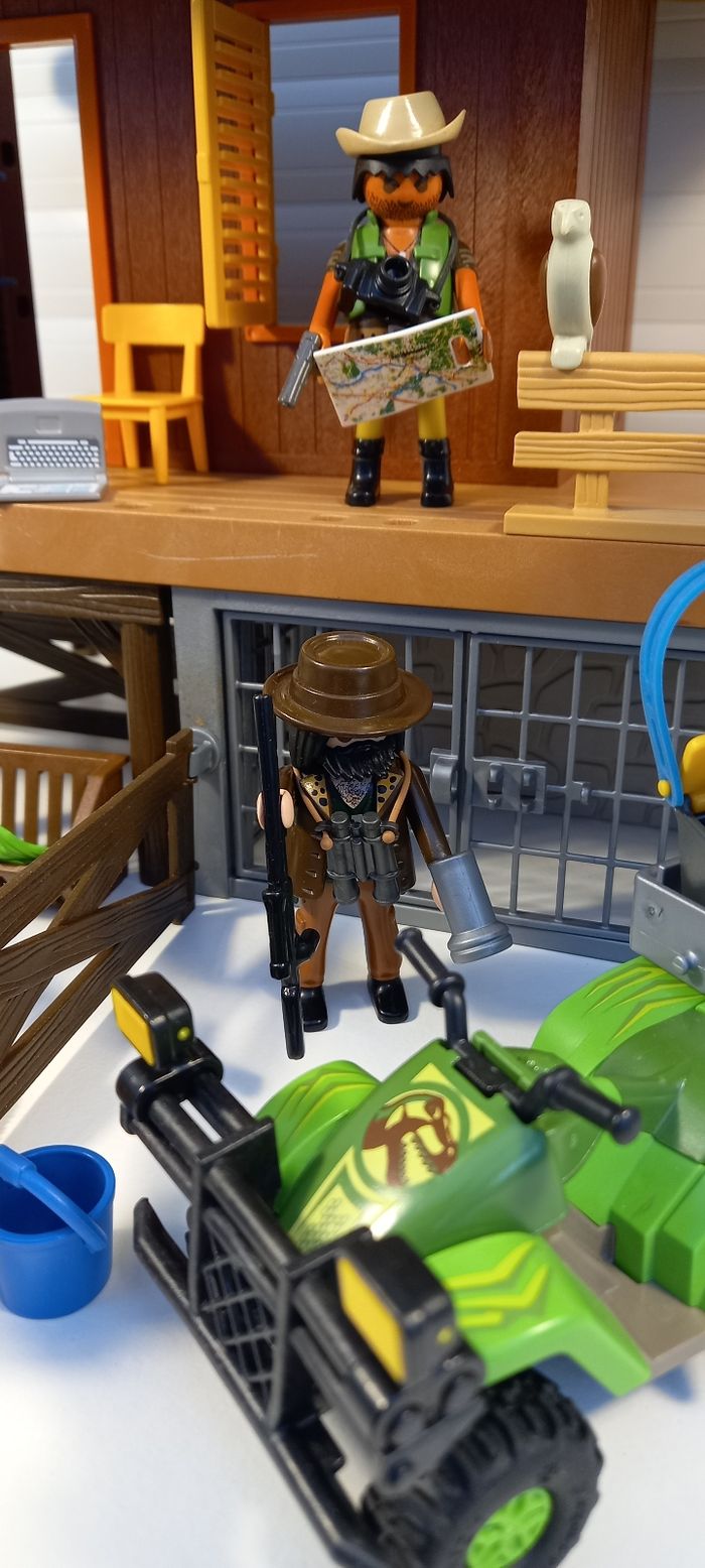 Centre de soins  animaux sauvages playmobil - photo numéro 2