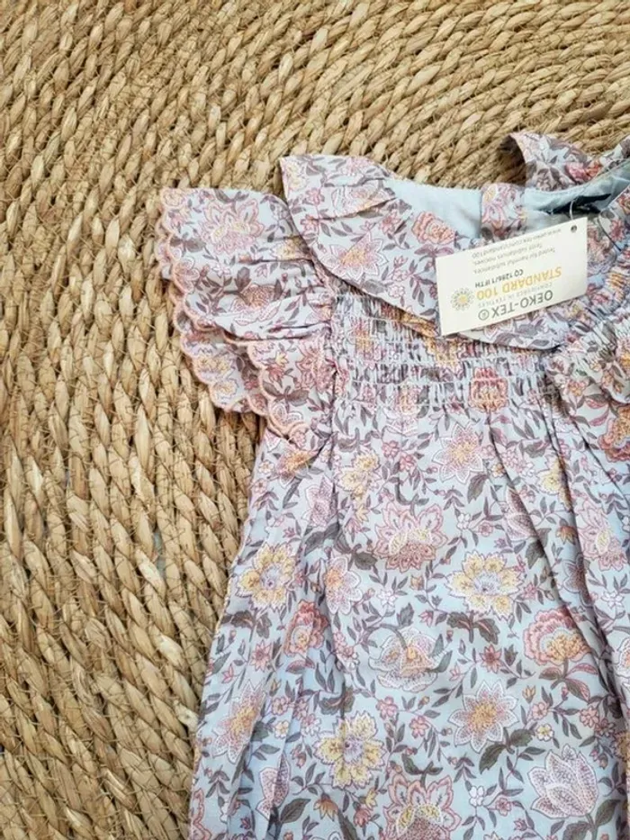 Robe été fleurie 18mois neuve - photo numéro 3