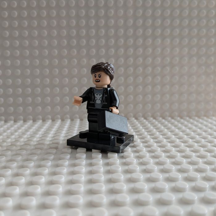 Figurine Marvel : Agent Elena « Yoyo » Rodriguez , style LEGO
