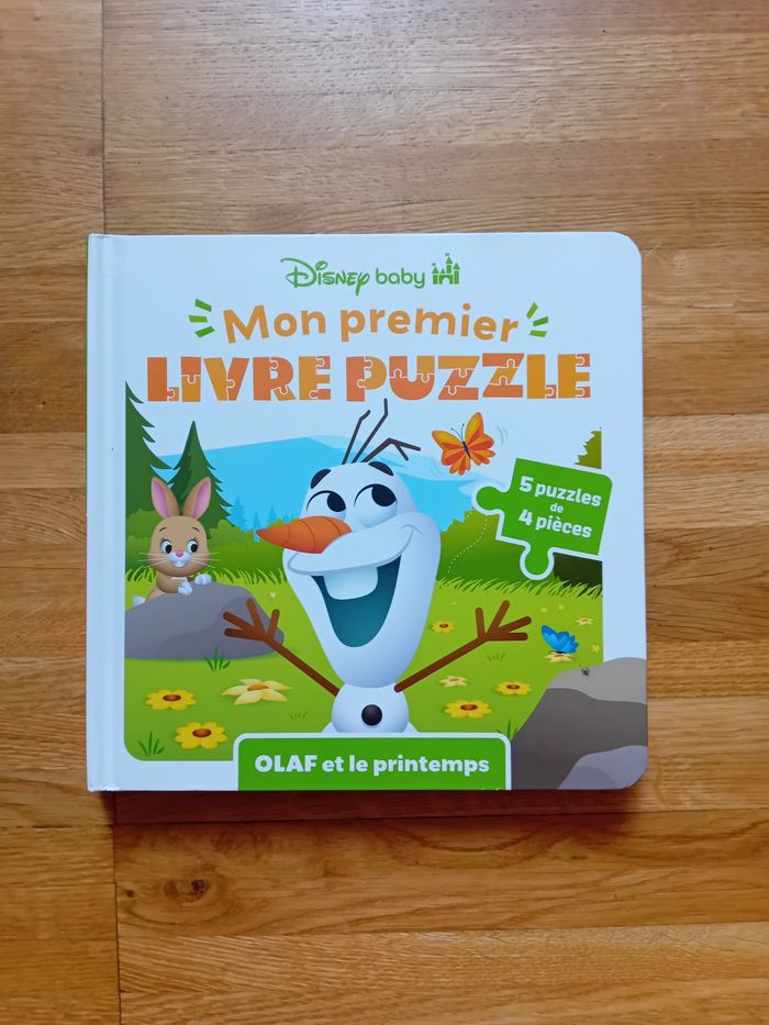 Livre puzzle Olaf
