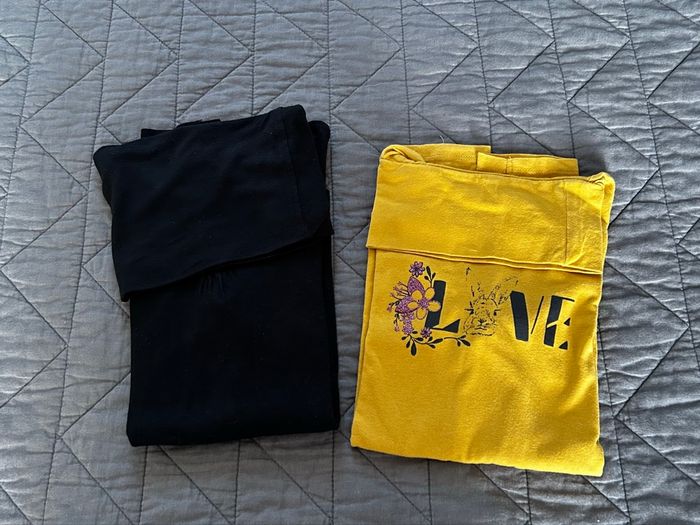 Lot de 2 sous-pulls fille