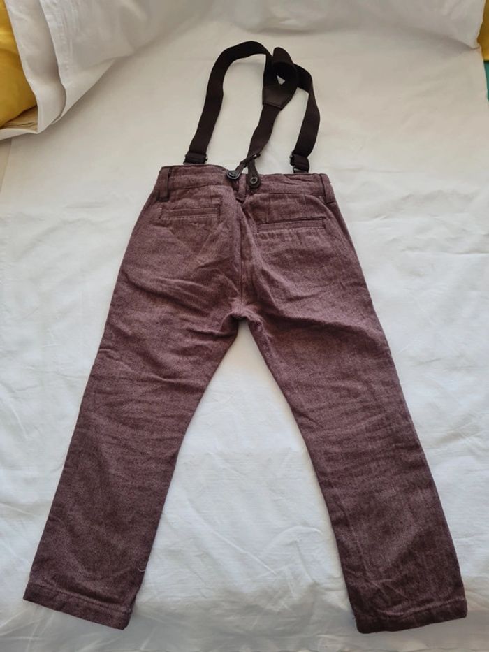 Pantalon avec bretelles 4 ans Verbaudet - photo numéro 8