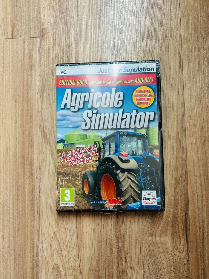 Jeux de PC «Agricole Simulator» Neuf Just for games - photo numéro 1