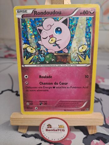 Carte Pokémon Rondoudou holo 8/12 Promo mcdo 2016 Fr