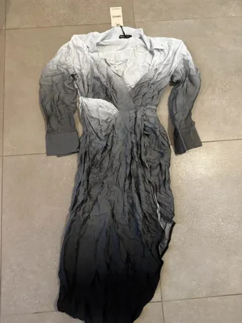 Robe chemisier effet tie and dye Mango, neuve, taille L, valeur 150€