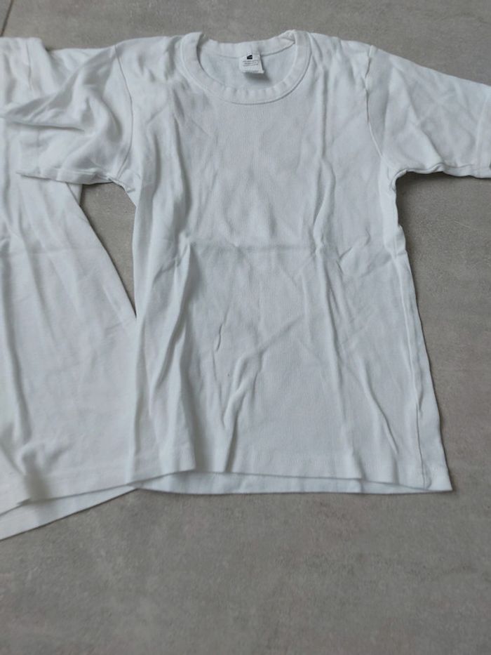 Lot de 2 maillots de corps neuf Tissaia - photo numéro 3