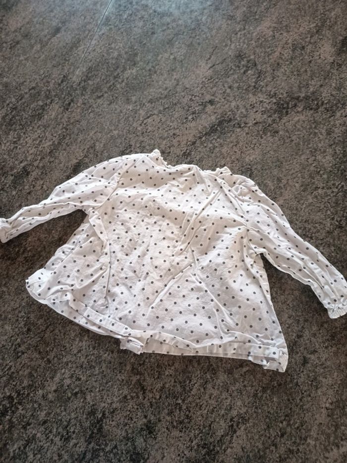 Chemise taille 9 mois tex baby - photo numéro 3