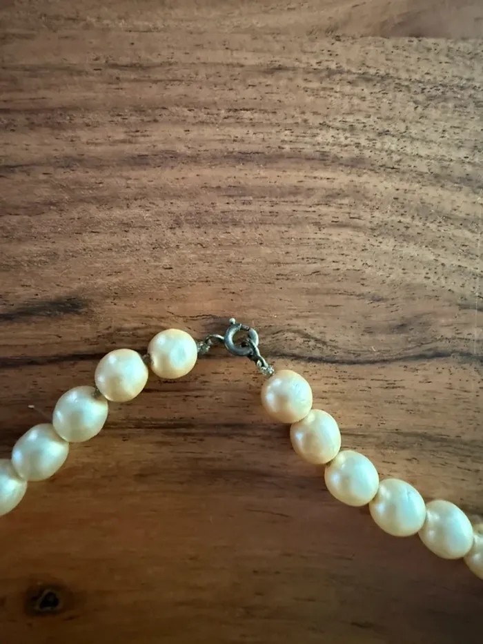 Collier perles vintage - photo numéro 3