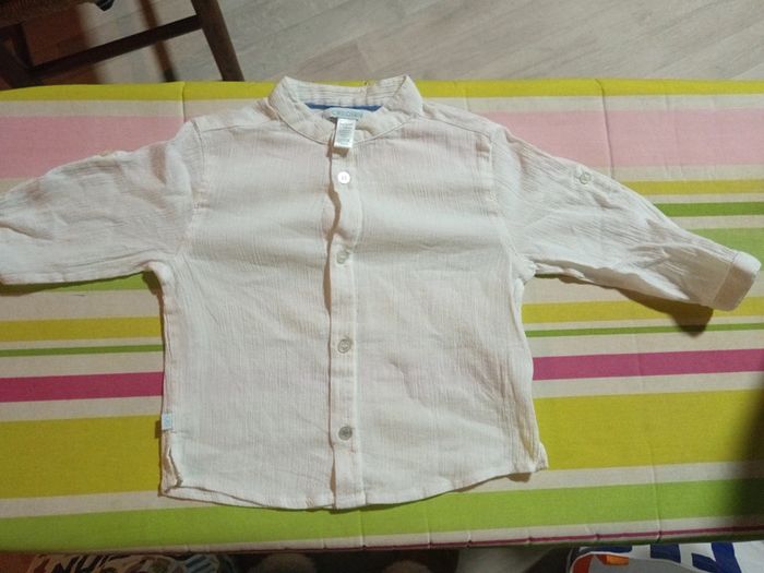 Chemise coton Blanche