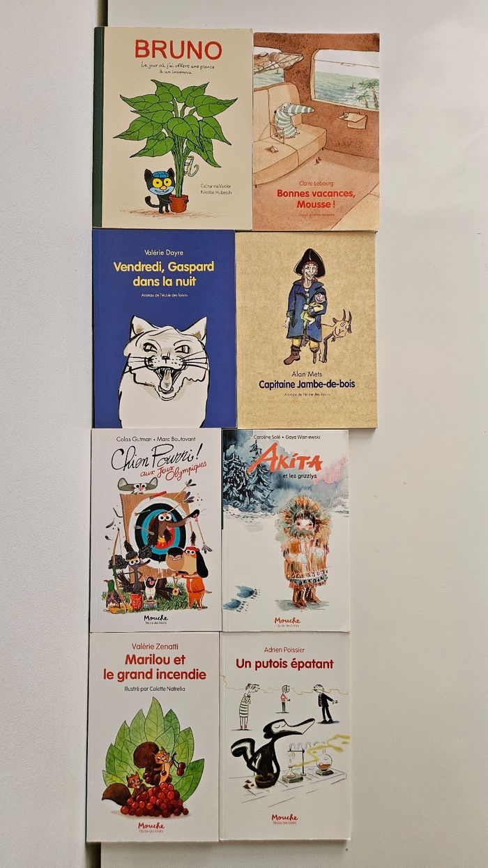 Lot 8 romans L'école des loisirs 7-9 ans - photo numéro 1