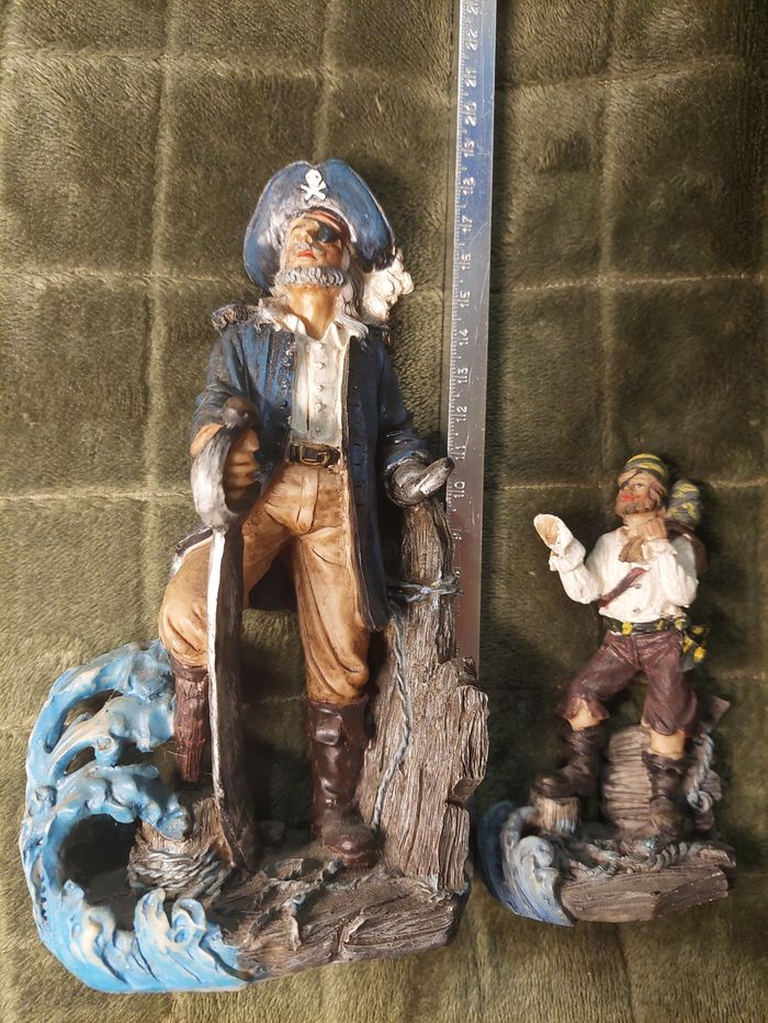 Lot 2 figurines pirates - photo numéro 3