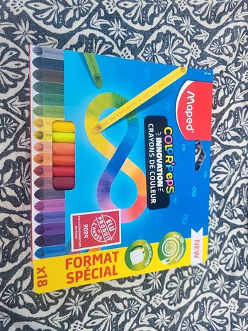 Crayon couleur peps infinity maped