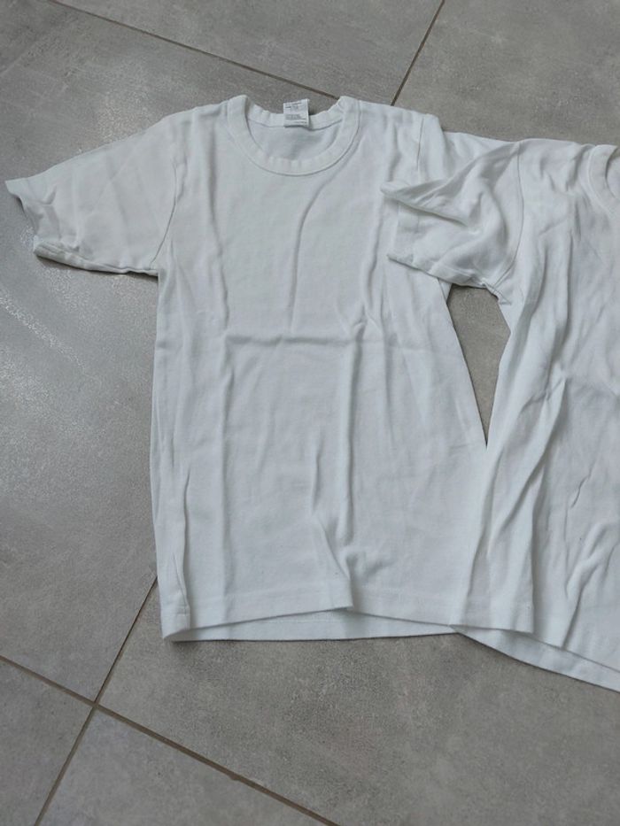 Lot de 2 maillots de corps neuf Tissaia - photo numéro 2