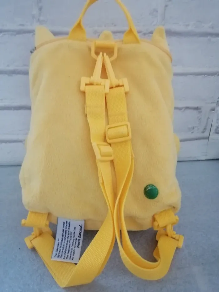 Sac à dos peluche Bart Simpson vintage - photo numéro 3