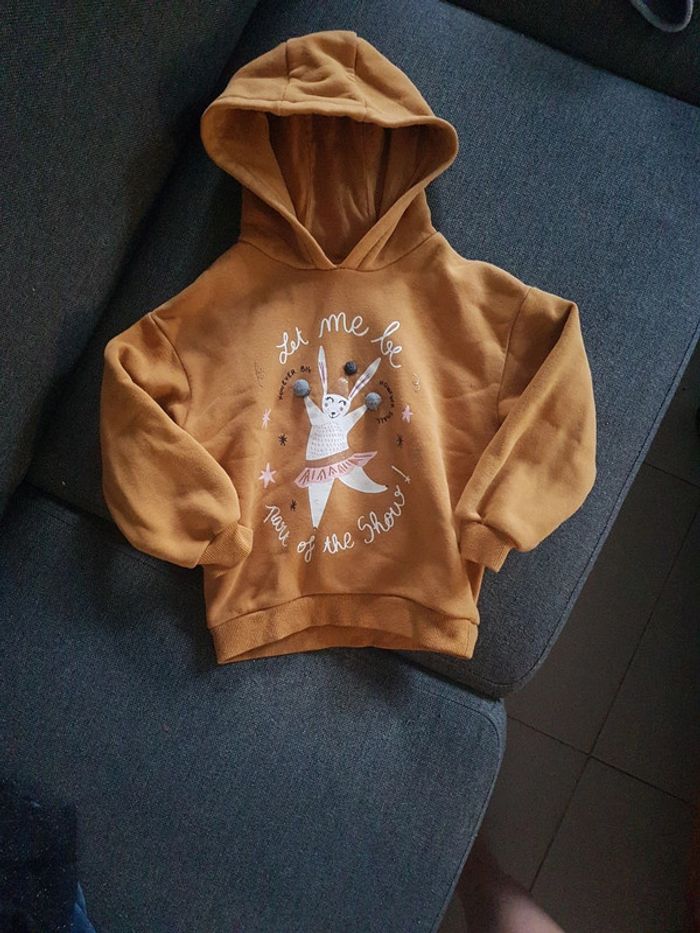 Sweat à capuche fille