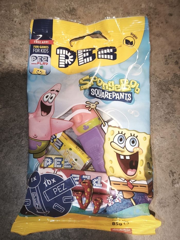 Distributeur de PEZ bob l'éponge SpongeBob SquarePants - photo numéro 2