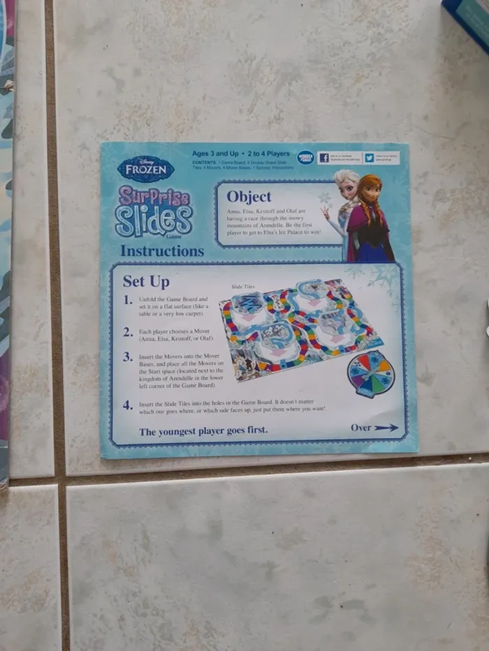 Jeu de société la reine des neiges - photo numéro 3