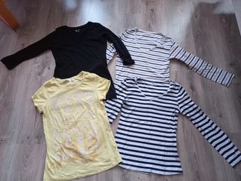 Lot de 4 tee-shirts M/L