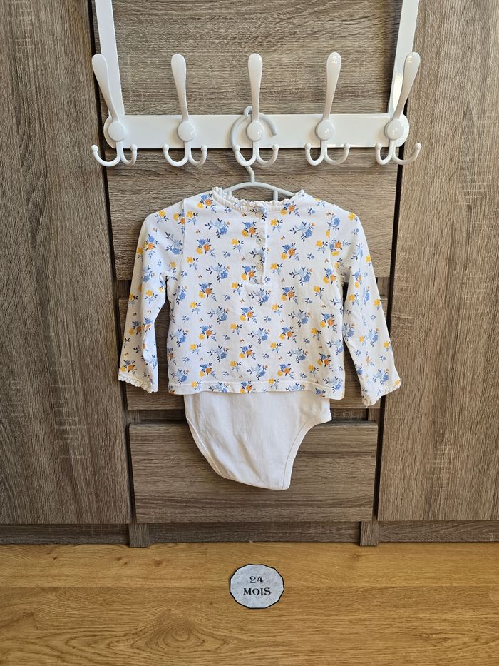 Vêtement Bébé Fille - Ensemble Robe, Gilet, Body - Sergent Major - 24 mois 86 - photo numéro 4