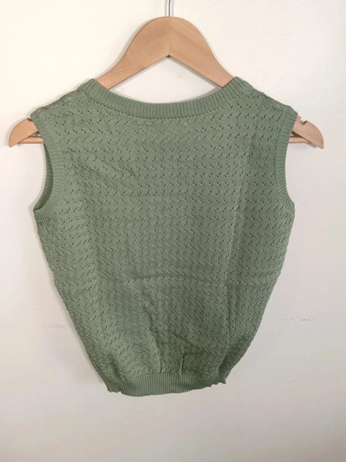 C27 blouse vert Vitos T2 - photo numéro 2